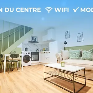 Nouveaute ! T3 Avec Decor Moderne, Wifi Appartement